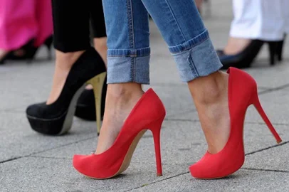 donna pocket, bolsas e sapatos, salto fino