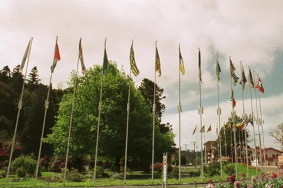 O Kikito gigante marca a entrada  da cidade, em Gramado#PÁGINA: 6#ENVELOPE: 155682