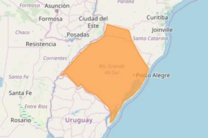 Reprodução / Inmet Reprodução / Inmet