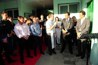  CAXIAS DO SUL, RS, BRASIL, 20/05/2019. Prefeito Daniel Guerra entrega UBS Reolon à comunidade. (Porthus Junior/Agência RBS)