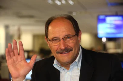  PORTO ALEGRE , RS , BRASIL , 16-09-2014-Entrevista em vídeo com o candidato José Ivo Sartori (PMDB), que responderá a perguntas de leitores. (FOTO : TADEU VILANI / AGENCIA RBS )