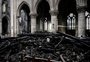 FOTOS: como está o trabalho de limpeza interna da catedral de Notre-Dame