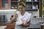 Juliana Paes no worksop de confeitaria para sua personagem Maria da Paz em A Dona do Pedaço, nova novela das nove da Globo.