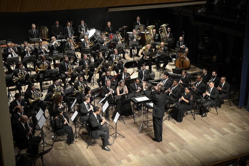 Orquestra Municipal de Sopros de Caxias do Sul.