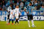 Grêmio enfrenta o Atlético-MG na Arena pela sexta rodada do Brasileirão. Na foto, André lamenta pênalti perdido