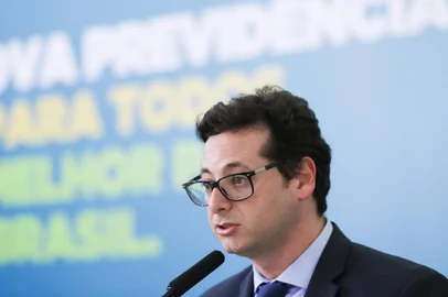 (Brasília - DF, 20/05/2019) Palavras do Secretário Especial de Comunicação Social da Secretaria de Governo, Fábio Wajngarten.