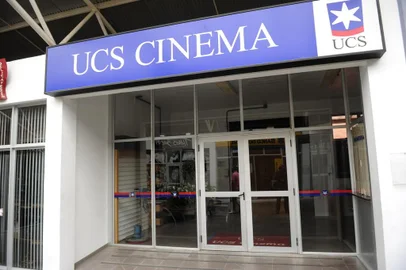  CAXIAS DO SUL, RS, BRASIL, 23/12/2011. Fachada do UCS Cinema, localizado na galeria da Universidade de Caxias do Sul (UCS). (Porthus Junior/Pioneiro)