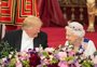 Trump é recebido em jantar pela rainha Elizabeth II