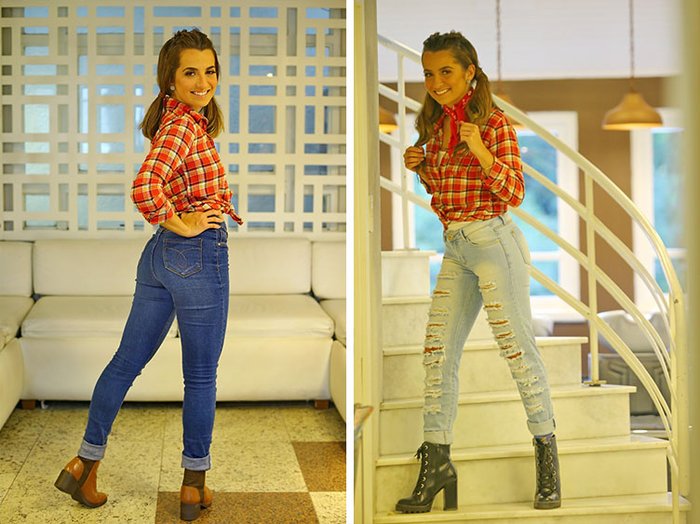 Looks Juninos: A bota e o xadrez sempre na moda - São João na Bahia