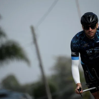  CAXIAS DO SUL, RS, BRASIL, 04/06/2019O caxiense Vinícius Silvestrim está classificado para o mundial de Iroman, que ocorre em outubro, no Hawaii. Ele é o primeiro amador da cidade a se classificar para esta competição. (Lucas Amorelli/Agência RBS)