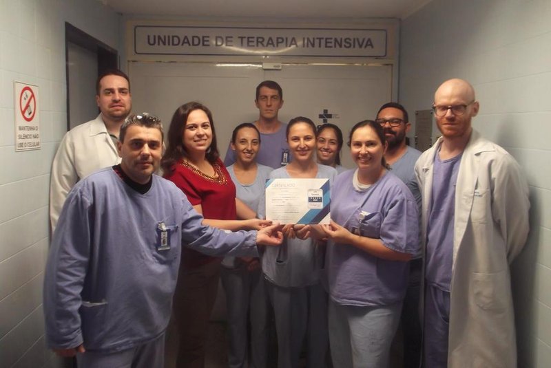 Hospital Montenegro recebe certificação UTI Eficiente 2019.