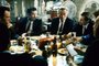 Steve Buscemi, Quentin Tarantino, Michael Madsen, Edward Bunker, and Lawrence Tierney in Reservoir Dogs (1992)