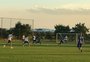 Com treino de bola parada e portões fechados, Grêmio encerra preparação para enfrentar o Botafogo 