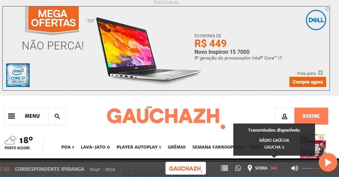 Reprodução GZH