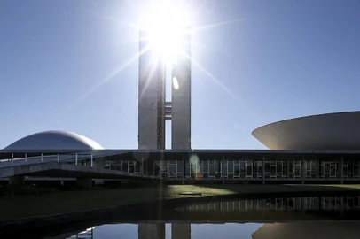 Preparativos para a posse dos parlamentares no Congresso Nacional, que ocorrerá amanhã, 01 de fevereiro.