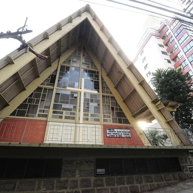  CAXIAS DO SUL, RS, BRASIL, 12/06/2019. Templo da Igreja Luterana de Caxias do Sul, localizado na Rua Dr. Montaury (em frete ao Parque dos Macaquinhos) completa 50 anos no dia 15 de junho de 2019. (Porthus Junior/Agência RBS)