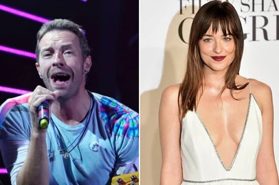 Chris Martin e Dakota Johnson