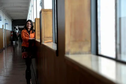  CAXIAS DO SUL, RS, BRASIL, 18/06/2019Pró reitora da UCS  Nilda Stecanela  para o especial de aniversário sobre Caxias. (Lucas Amorelli/Agência RBS)