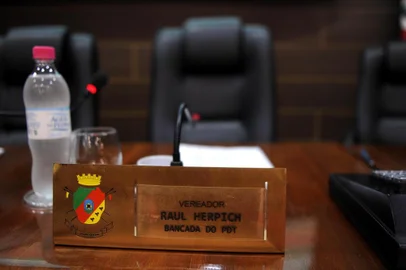  FARROUPILHA, RS, BRASIL, 24/06/2019 - Sessão na Câmara de Vereadores de Farroupilha sem a presença do vereador Raul Herpich. (Marcelo Casagrande/Agência RBS)
