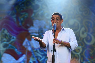  PORTO ALEGRE, RS, BRASIL - 18-12-2016 - Show de Zeca Pagodinho na Redenção. (FOTO: LAURO ALVES/AGÊNCIA RBS)