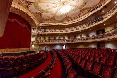  PORTO ALEGRE, RS, BRASIL, 05/06/2018 : Theatro São Pedro completa 160 anos. Multipalco  (Omar Freitas/Agência RBS)Indexador: Omar Freitas