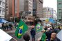Ato pró-Moro reúne cerca de 100 manifestantes neste domingo, em Caxias do Sul