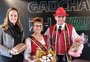 Comitiva do 3º Café da Colônia de Morro Reuter visita redação de GaúchaZH