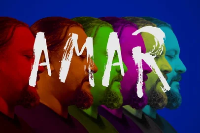 Lyric video da música Nas Bordas do Coração, da Ligante Anfetamínico