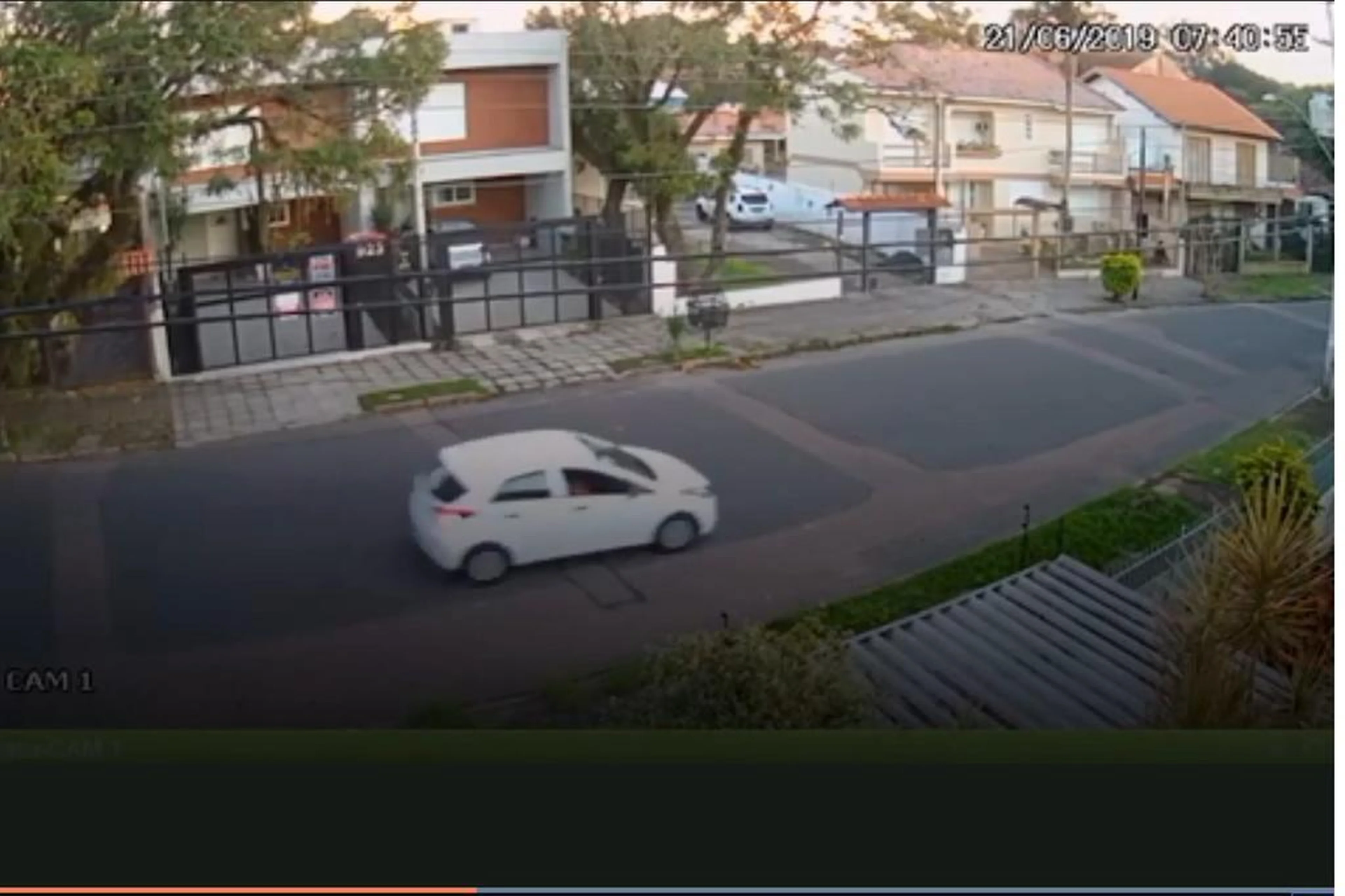 Divulgação/Câmera de segurança