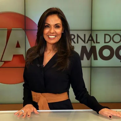  PORTO ALEGRE -RS-BR - 02.07.2019Cristina Ranzolin faz 23 anos à frente do Jornal do Almoço.FOTÓGRAFO: TADEU VILANI AGÊNCIARBS Caderno FINDI