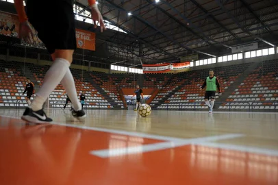  CARLOS BARBOSA, RS, BRASIL, 09/07/2019ACBF se prepara para disputar a Libertadores na Argentina. (Lucas Amorelli/Agência RBS)