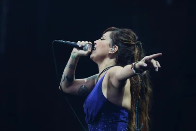  XANGRILÁ, RS, BRASIL, 02/02/2019: Apresentação da cantora Pitty no Planeta Atlântida 2019. (CAMILA DOMINGUES/AGÊNCIA RBS)