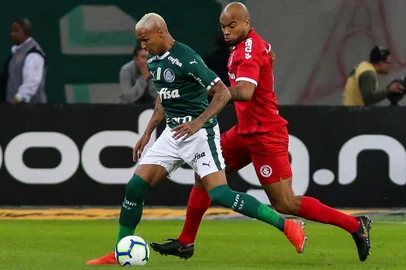 Palmeiras / Internacional - Copa Do Brasil 2019SÃO PAULO, SP, 10.07.2019 - Palmeiras, Internacional - Deyverson durante a partida entre Palmeiras x Internacional, realizada no Allianz Parque, válida pelas quartas de final da Copa do Brasil 2019. - (Foto: Jales Valquer/FramePhoto/Folhapress)Local: SÃ¿O PAULO ;SP ;BRASIL