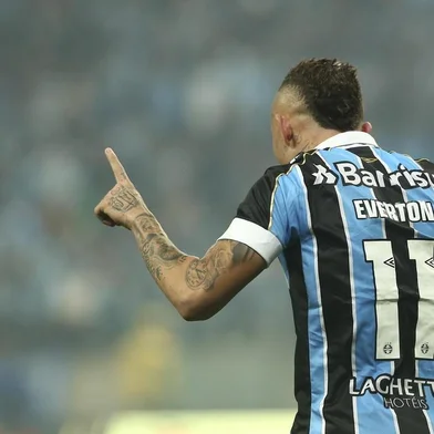  PORTO ALEGRE, RS, BRASIL - Grêmio X Bahia. Jogo de ida, válido pela Copa do Brasil.Indexador: Jeff Botega