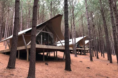 Gravações da série Desalma no Tedesco Eco Park, em São Francisco de Paula