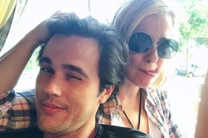 Atriz Paloma Duarte e o marido, o ator Bruno Ferrari.