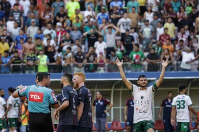  MANAUS, AM, BRASIL. (20/07/2019)Jogo Manaus x Ser Caxias no Estádio da Amazônia pelo acesso à Série C do Brasileirão. (Raphael Alves/Especial)