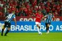 Inter e Grêmio se enfrentam no Estádio Beira-Rio pela 11ª rodada do Brasileirão. Clássico Gre-Nal 421
