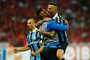 Inter e Grêmio se enfrentam no Estádio Beira-Rio pela 11ª rodada do Brasileirão. Clássico Gre-Nal 421. Gol do Luan