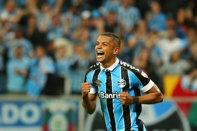  PORTO ALEGRE- RS- 25/07/2019-BRASIL-  Copa Libertadores da América- Grêmio enfrenta o Libertad-Par em jogo válido pelas oitavas de final da Libertadores. FOTO MARCO FAVERO/AGRBSIndexador: Andre Avila