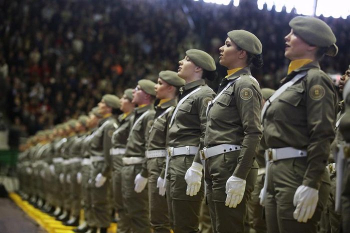 AtÃ© agosto, serÃ£o 1.965 novos servidores na Brigada Militar