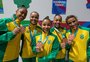 Brasil supera ausência de Jade Barbosa e garante bronze na disputa por equipes da ginástica artística
