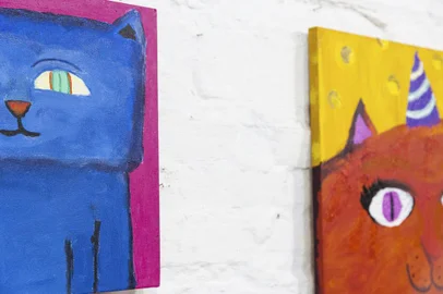  PORTO ALEGRE, RS, BRASIL, 27-06-2019: Oficina Aquarela Divertida para crianças, no Ateliê dos Arteiros, no bairro Rio Branco. Importância da arte no desenvolvimento dos pequenos. (Foto: Mateus Bruxel / Agência RBS)