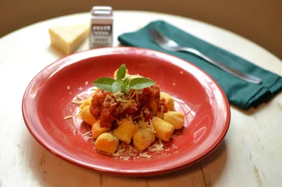 Nhoque de polenta para Fritz&Frida
