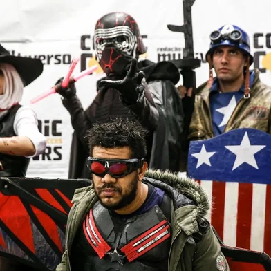  CANOAS, RS, BRASIL - 03/08/2019Ambiental da Comic Con RS.Indexador: Jeff Botega