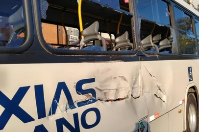 Homem nu furta ônibus na EPI Imigrante
