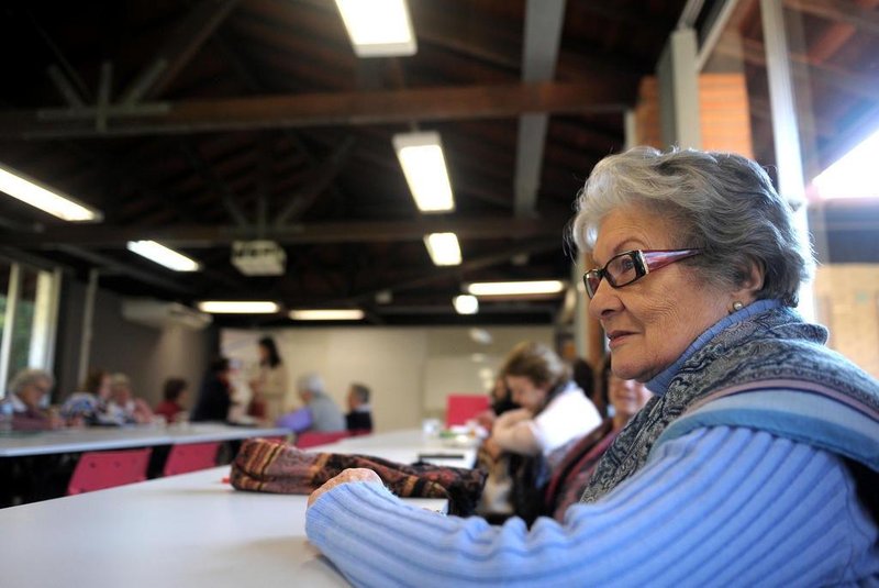 CANELA, RS, BRASIL, 06/08/2019Estudante mais idosa do UCS Sênior completará 90 anos Andradina Roma Pires Vaccari - Roma Vaccari, 90 ano(Lucas Amorelli/Agência RBS)