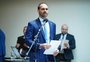 "Diplomacia sem armas é como música sem instrumentos", diz Eduardo Bolsonaro