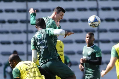  CAXIAS DO SUL, RS, BRASIL (07/08/2019)Treino do Juventude no éstadio Jaconi. (Antonio Valiente/Agência RBS)