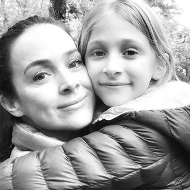 Gabriela Duarte e a filha